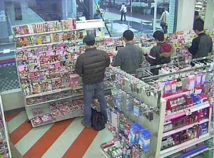 コンビニ監視カメラの画像1